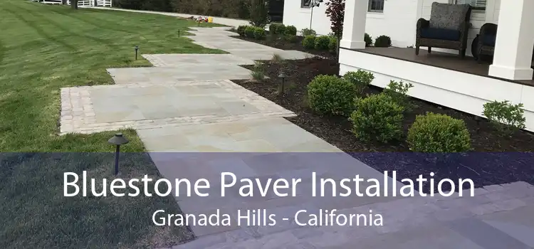 Bluestone Paver Installation Granada Hills - California