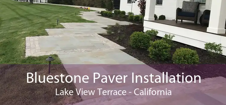 Bluestone Paver Installation Lake View Terrace - California