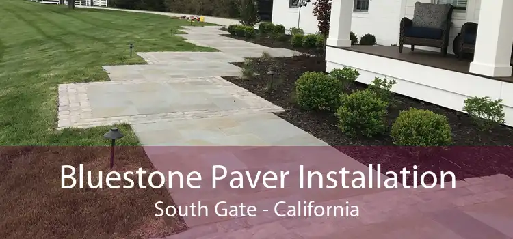 Bluestone Paver Installation South Gate - California