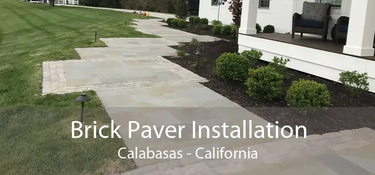 Brick Paver Installation Calabasas - California