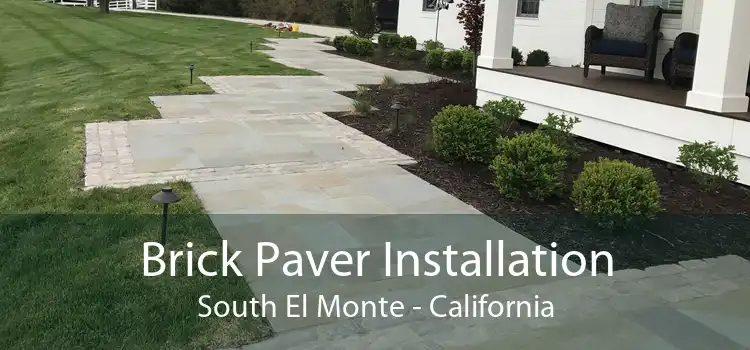 Brick Paver Installation South El Monte - California