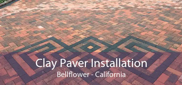 Clay Paver Installation Bellflower - California