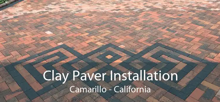 Clay Paver Installation Camarillo - California