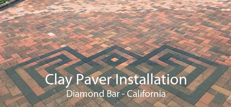 Clay Paver Installation Diamond Bar - California