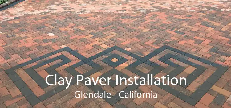 Clay Paver Installation Glendale - California