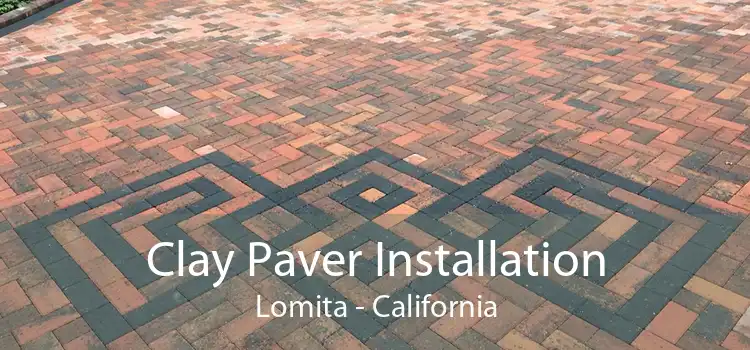 Clay Paver Installation Lomita - California