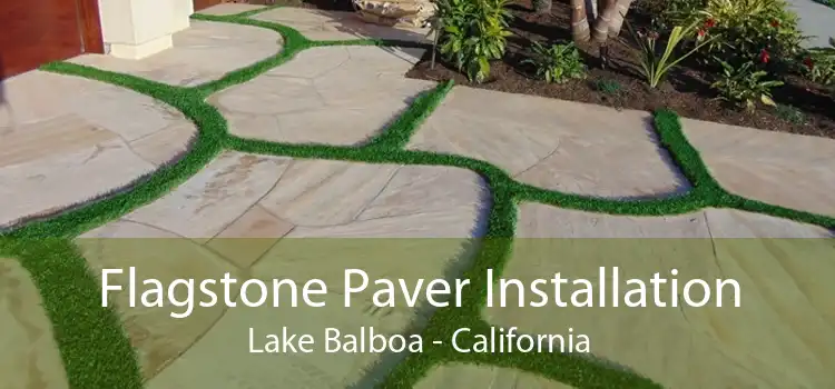 Flagstone Paver Installation Lake Balboa - California