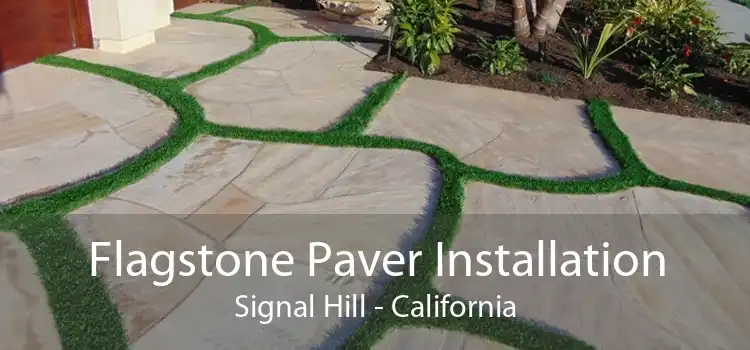 Flagstone Paver Installation Signal Hill - California