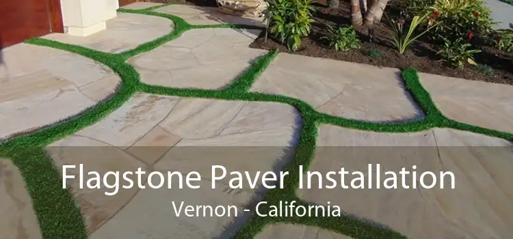 Flagstone Paver Installation Vernon - California