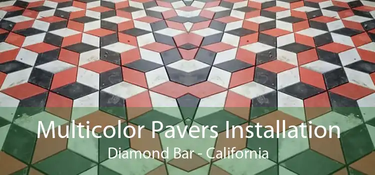 Multicolor Pavers Installation Diamond Bar - California