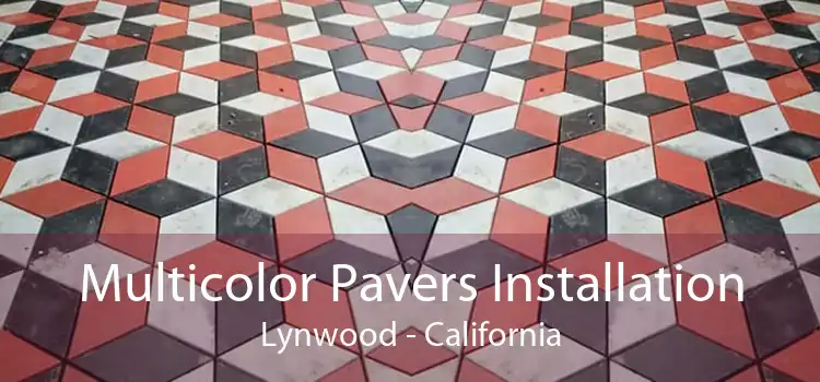 Multicolor Pavers Installation Lynwood - California