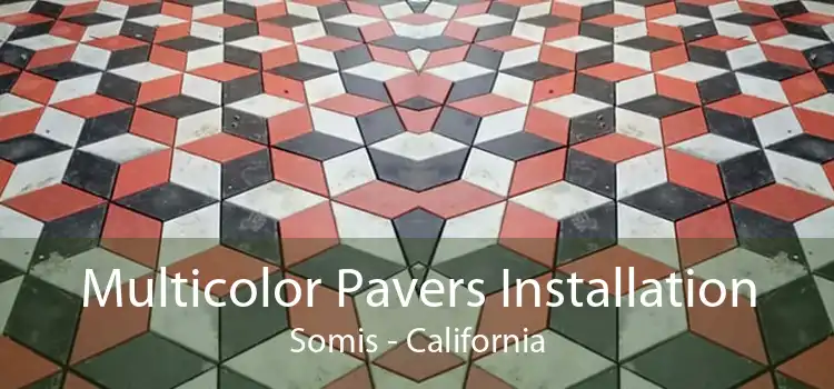 Multicolor Pavers Installation Somis - California