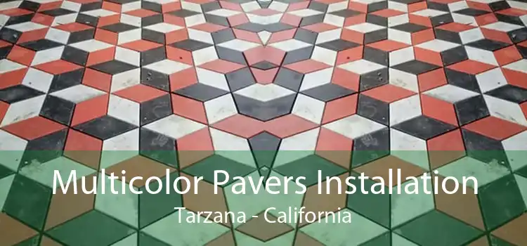 Multicolor Pavers Installation Tarzana - California