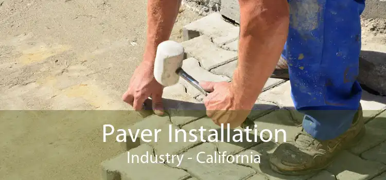 Paver Installation Industry - California