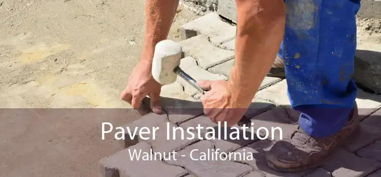 Paver Installation Walnut - California