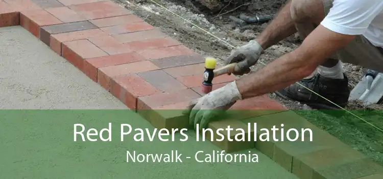 Red Pavers Installation Norwalk - California