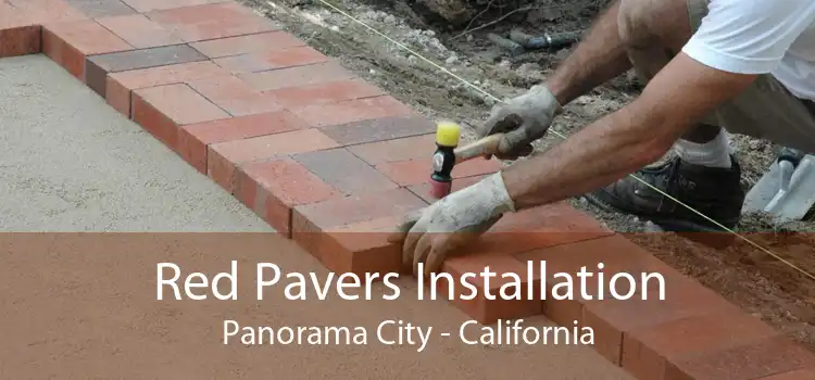 Red Pavers Installation Panorama City - California