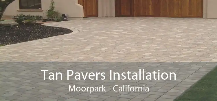 Tan Pavers Installation Moorpark - California