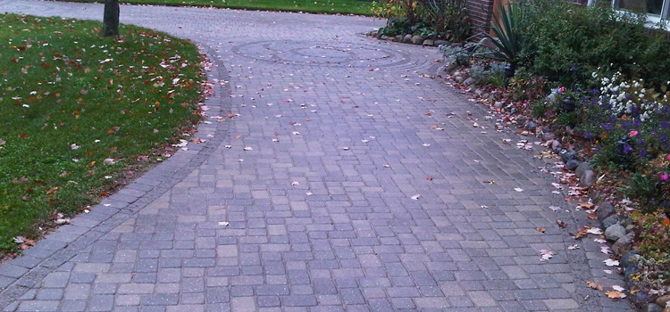 Fillmore Commercial Purple Pavers Installation